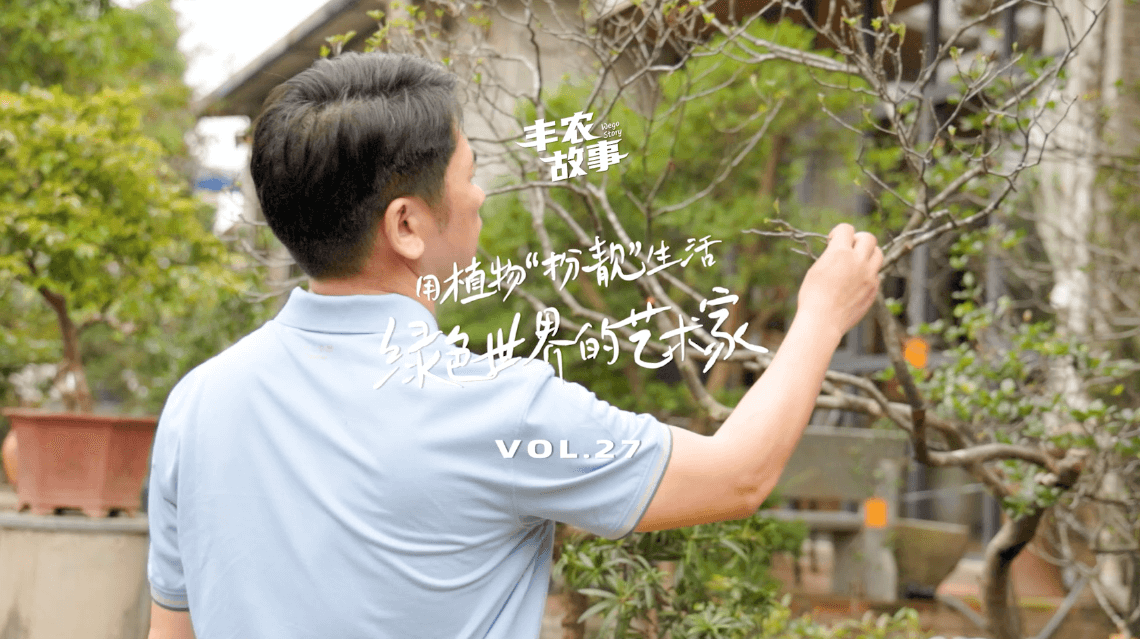 17年，他用一草一木去点亮了一个个家。